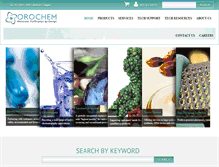 Tablet Screenshot of orochem.com